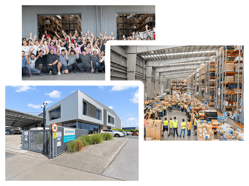 ANZ Pharma team and operations